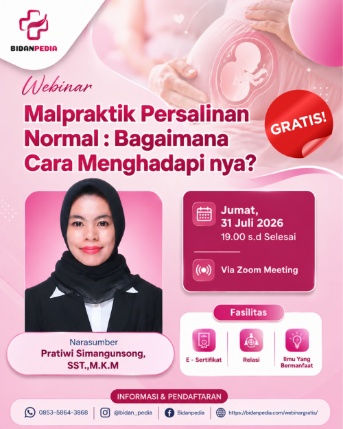 Flyer Malpraktik Persalinan 31 Juli
